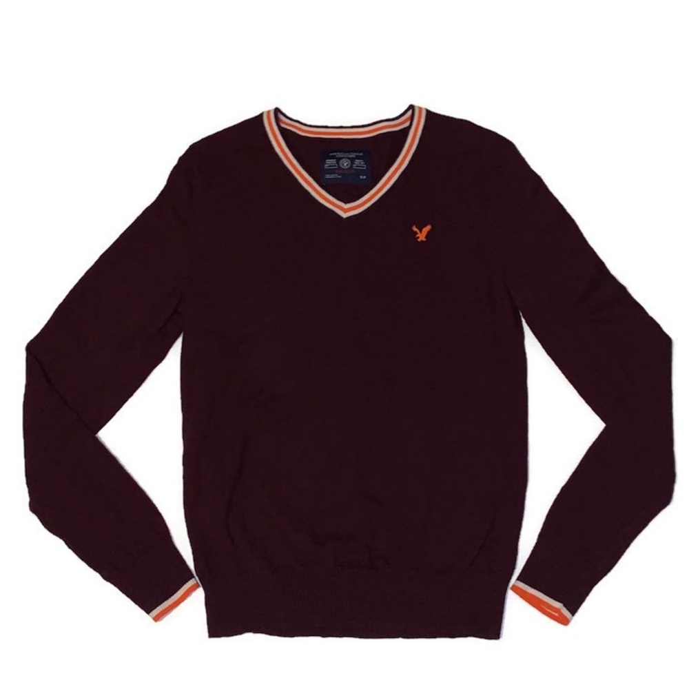 Men’s American Eagle Dark Plum Sweater